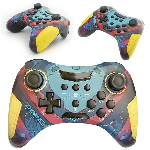 Dobe Wireless Mechanical Controller for Nintendo Switch/ PS3/ PC TY-3839 (Gear Wheel, Fortress, Armoured)