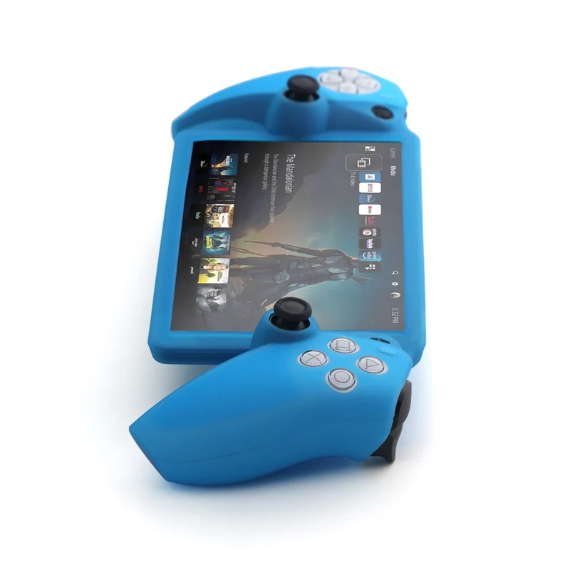 Dobe Silicone Case for Playstation Portal TP5-3586 (Transparent Red, Transparent Blue, Transparent White)