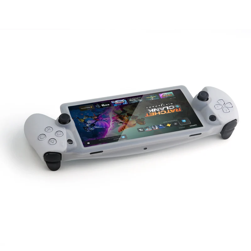 Dobe Silicone Case for Playstation Portal TP5-3586 (Transparent Red, Transparent Blue, Transparent White)