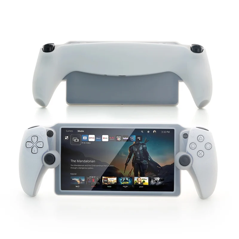 Dobe Silicone Case for Playstation Portal TP5-3586 (Transparent Red, Transparent Blue, Transparent White)