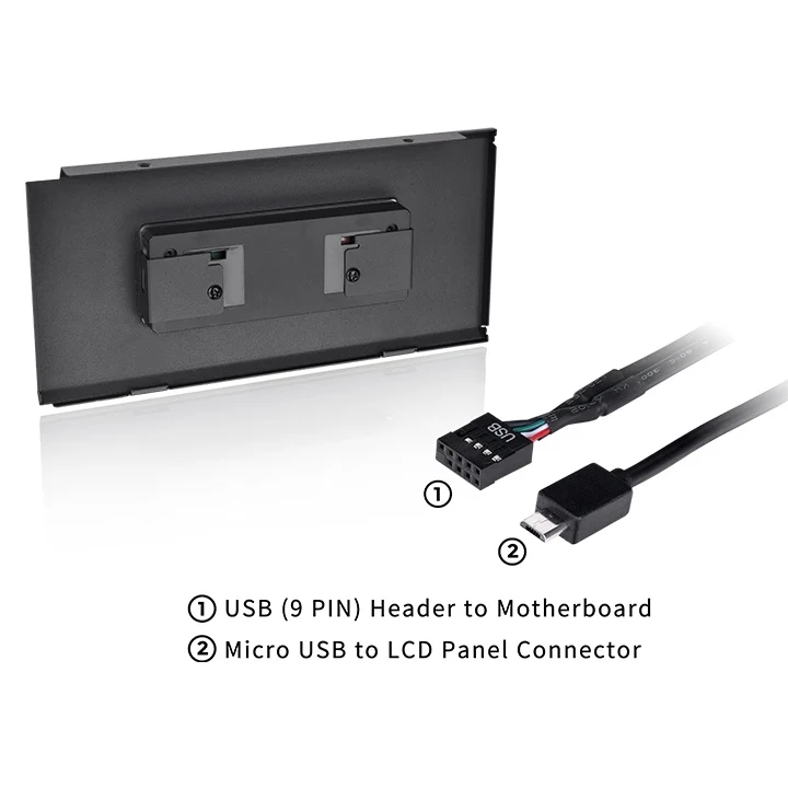Thermaltake LCD Panel Kit For Ceres Series (Black, Snow)