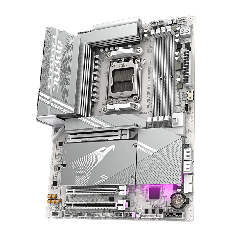 Gigabyte X870 Aorus Elite WiFi 7 ICE DDR5 AMD Gaming Motherboard