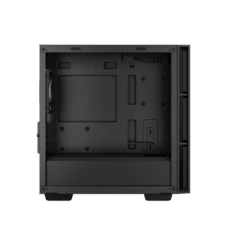 Deepcool CH360 Micro Tower Mini-ITX/Micro ATX Case Airflow Tempered glass + Mesh side panel (Black, White)