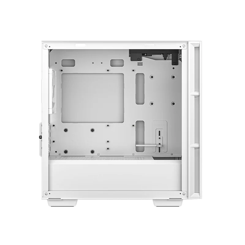Deepcool CH360 Micro Tower Mini-ITX/Micro ATX Case Airflow Tempered glass + Mesh side panel (Black, White)