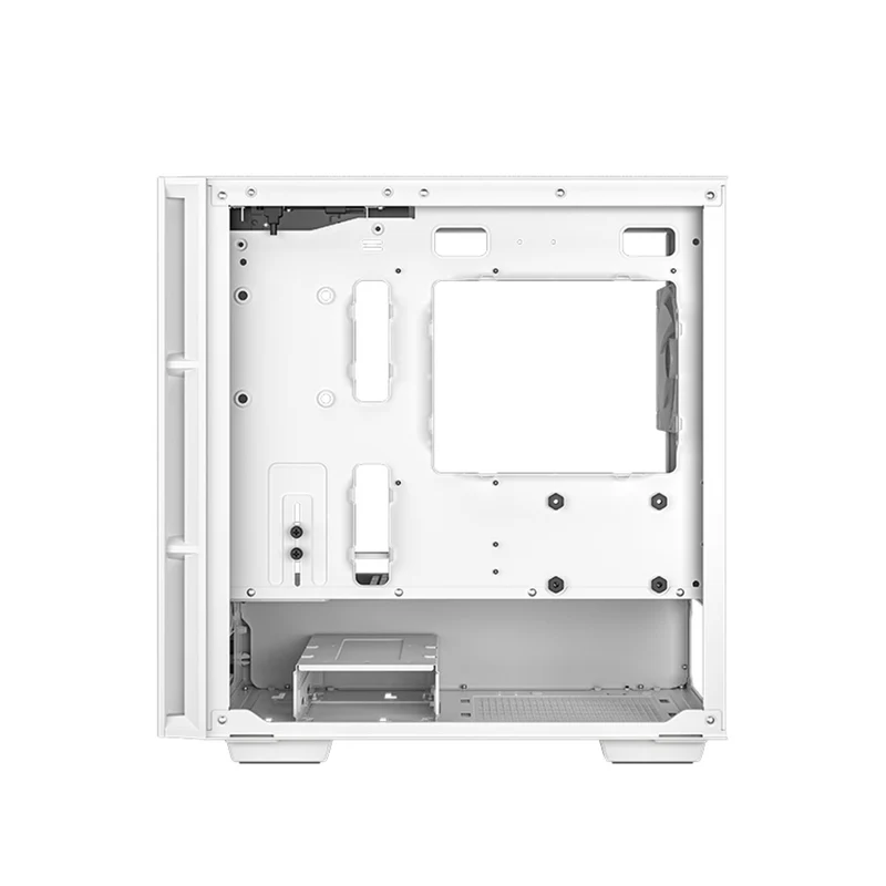 Deepcool CH360 Micro Tower Mini-ITX/Micro ATX Case Airflow Tempered glass + Mesh side panel (Black, White)