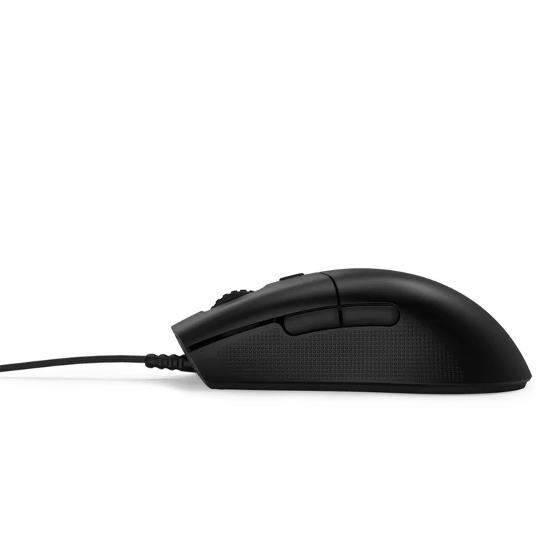 NZXT Lift 2 Ergo Lightweight Ergonomic Wired Gaming Mouse (Matte Black, Matte White)