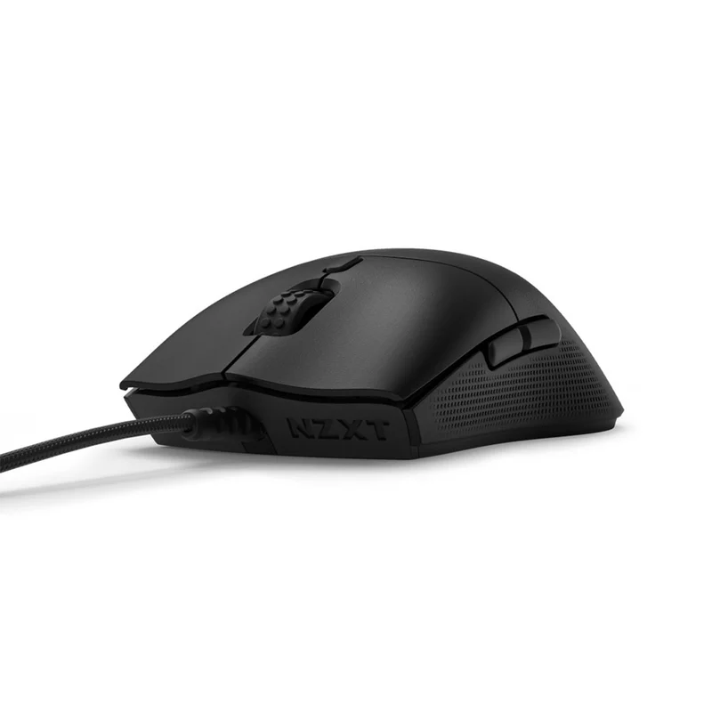 NZXT Lift 2 Symm Lightweight Symmetrical Wired Gaming Mouse (Matte Black, Matte White)