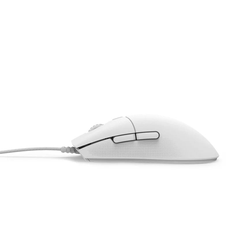 NZXT Lift 2 Symm Lightweight Symmetrical Wired Gaming Mouse (Matte Black, Matte White)
