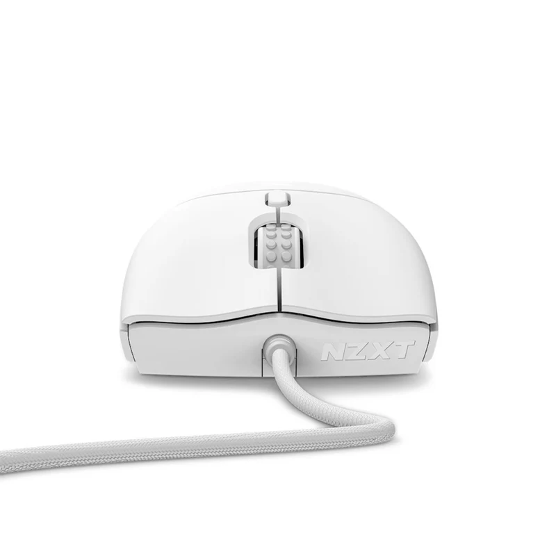 NZXT Lift 2 Symm Lightweight Symmetrical Wired Gaming Mouse (Matte Black, Matte White)