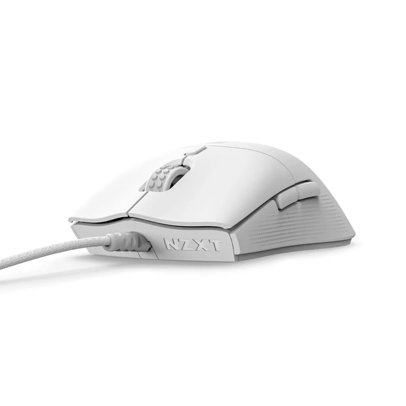 NZXT Lift 2 Symm Lightweight Symmetrical Wired Gaming Mouse (Matte Black, Matte White)