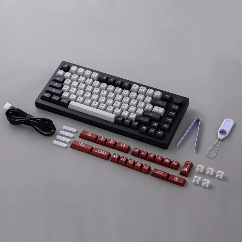 Akko Dracula Castle 5075B Plus Multi-Mode RGB Hot-Swappable Mechanical Keyboard (Akko Dracula Switch)