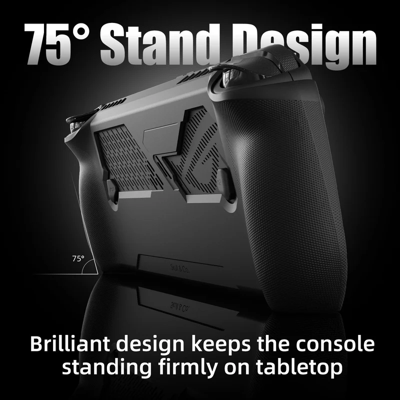Skull & Co. Grip Case Bundle for ROG Ally X (Black) (ALGCSET-X-BK)