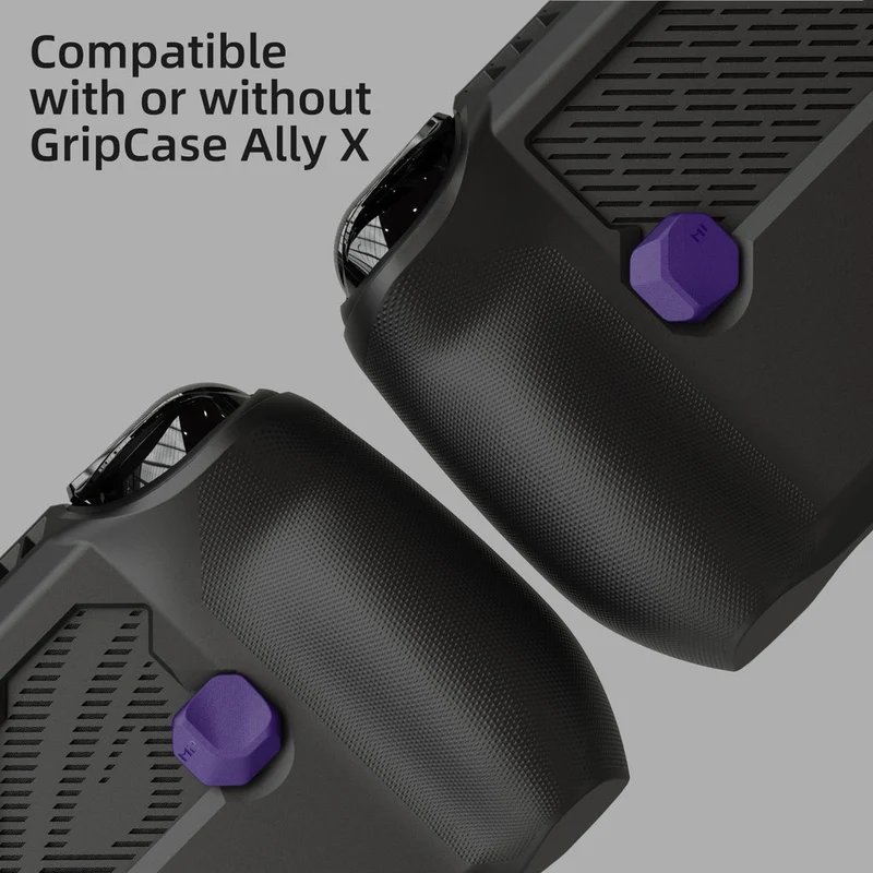 Skull & Co. Back Button Enhancement Set for ROG Ally X (4-pcs.) (Black, Galactic Purple, Neon Yellow, OD Green)