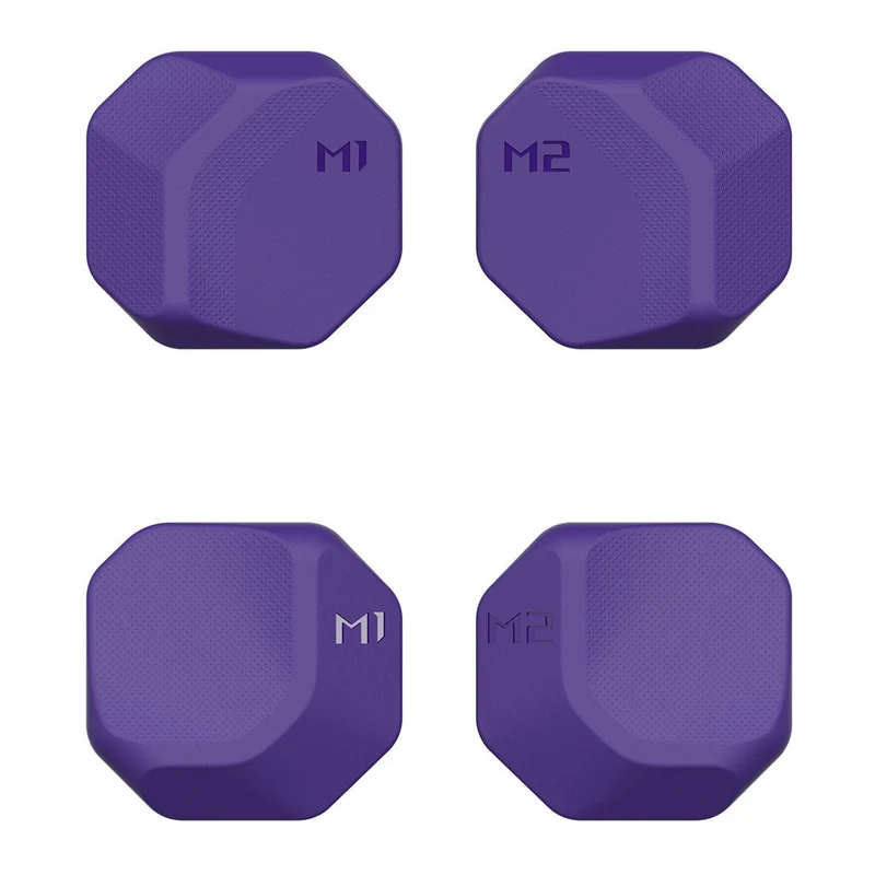 Skull & Co. Back Button Enhancement Set for ROG Ally X (4-pcs.) (Black, Galactic Purple, Neon Yellow, OD Green)