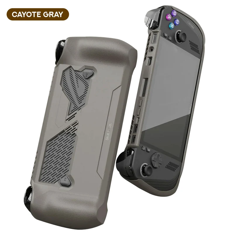 Skull & Co. Grip Case for ROG Ally X (Black, Cayote Gray, Galactic Purple)