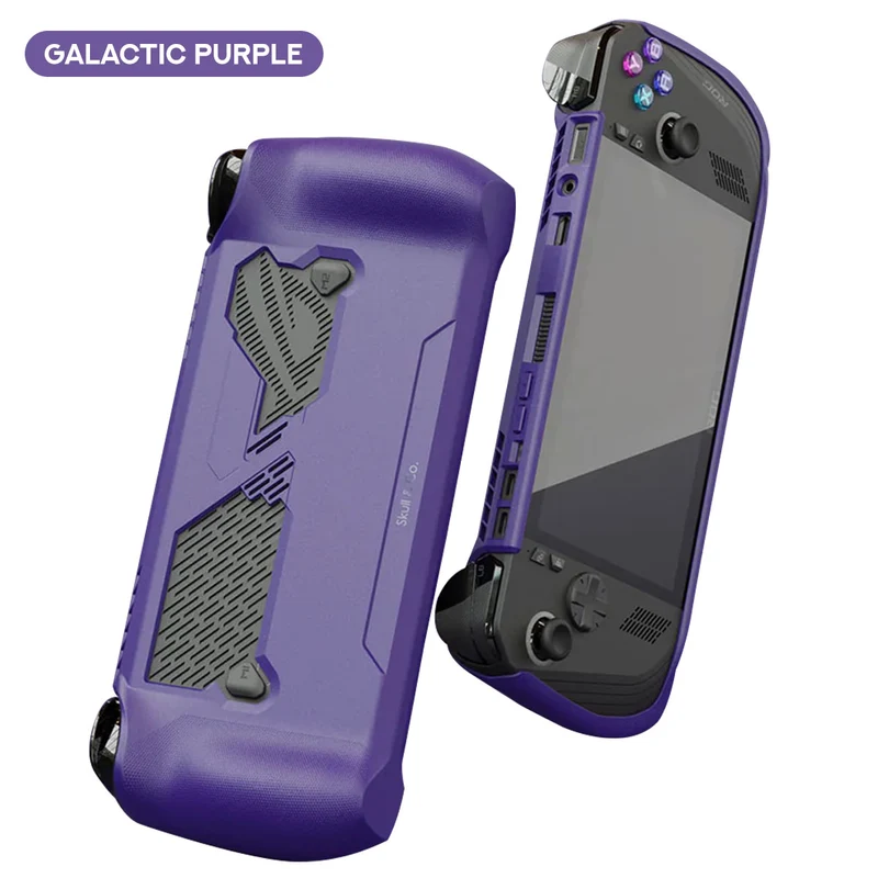 Skull & Co. Grip Case for ROG Ally X (Black, Cayote Gray, Galactic Purple)