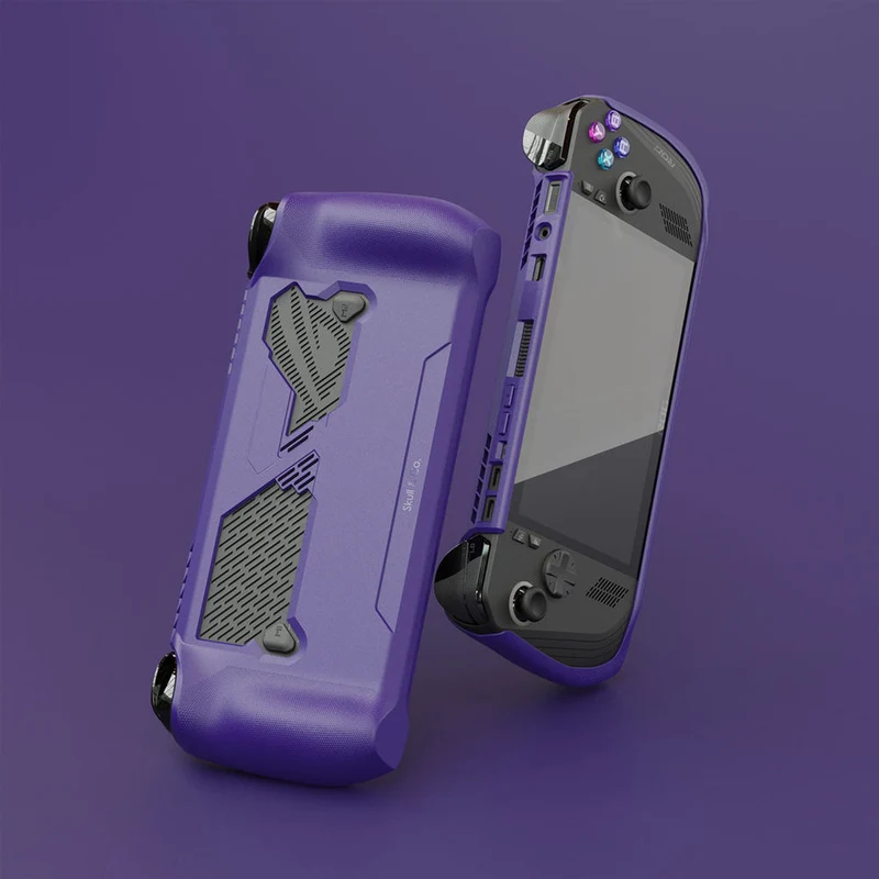 Skull & Co. Grip Case for ROG Ally X (Black, Cayote Gray, Galactic Purple)
