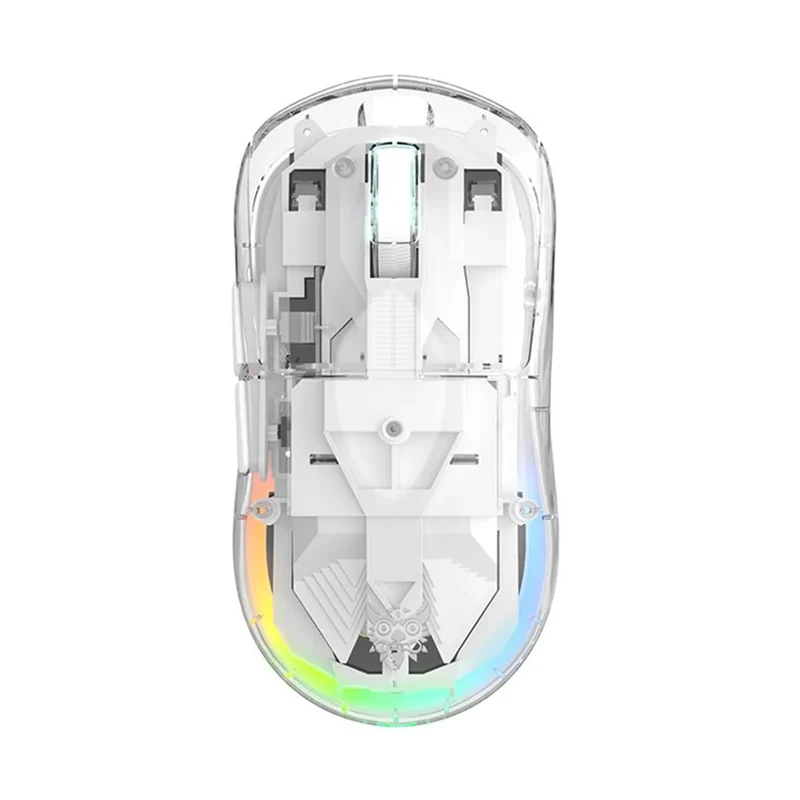 Onikuma CW926 RGB Dual-Mode eSports Gaming Mouse (Black, Transparent)