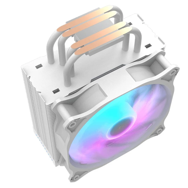 DarkFlash Darkair (LT) ARGB CPU Cooler (White, Pink)
