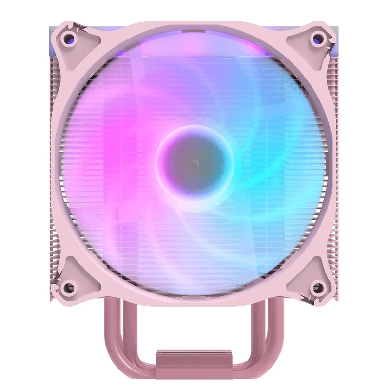DarkFlash Darkair (LT) ARGB CPU Cooler (White, Pink)