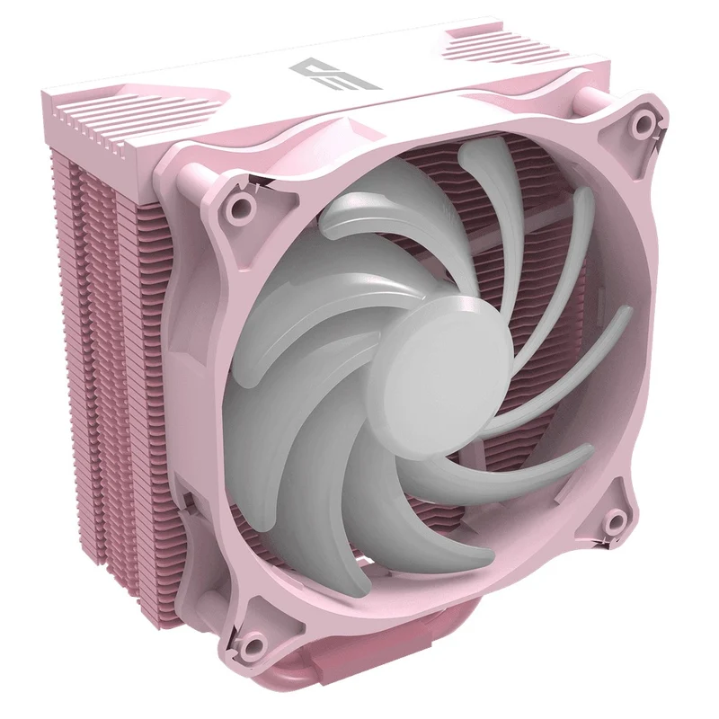 DarkFlash Darkair (LT) ARGB CPU Cooler (White, Pink)