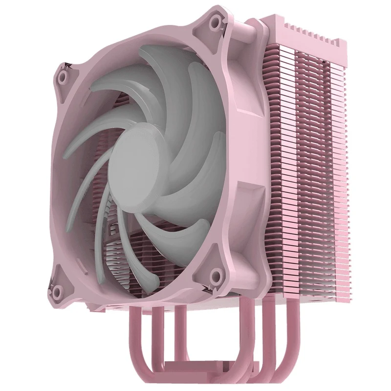 DarkFlash Darkair (LT) ARGB CPU Cooler (White, Pink)