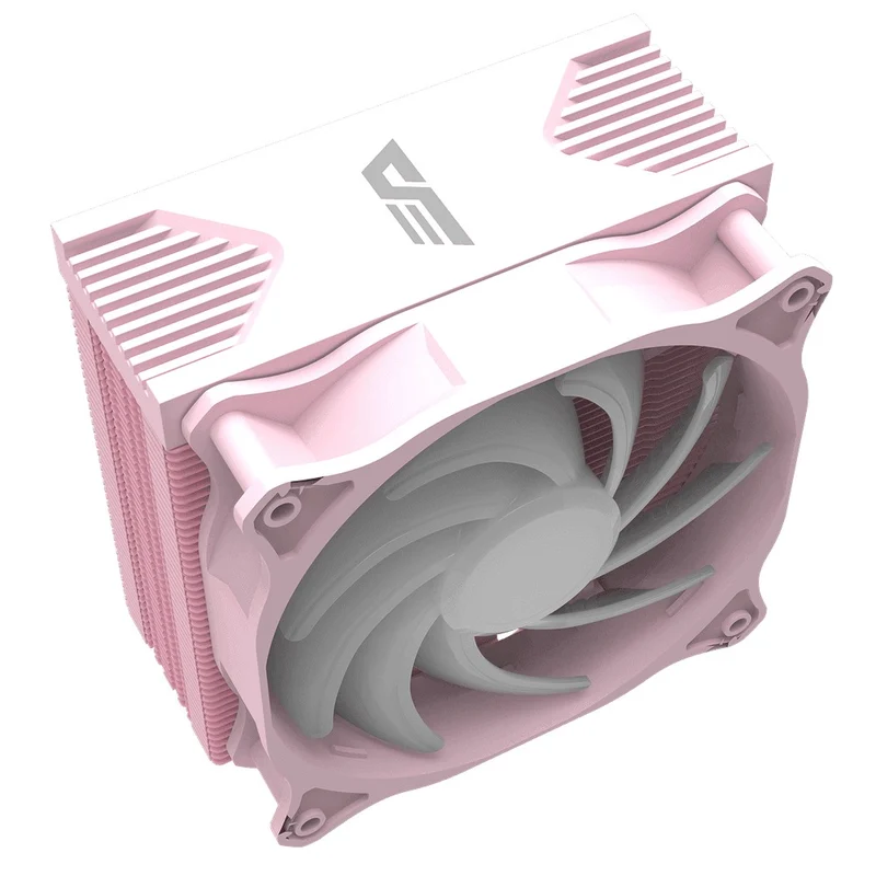 DarkFlash Darkair (LT) ARGB CPU Cooler (White, Pink)