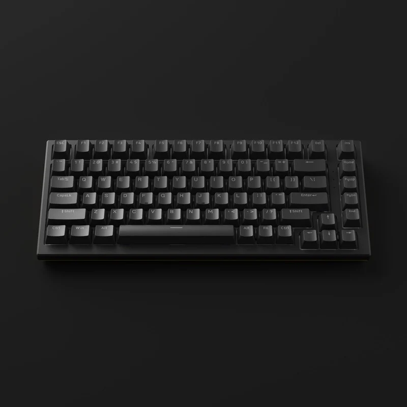 MonsGeek MG75S HE Shine-Through RGB Wired Mechanical Keyboard (Kailh Sakura Pink Magnetic Switch)