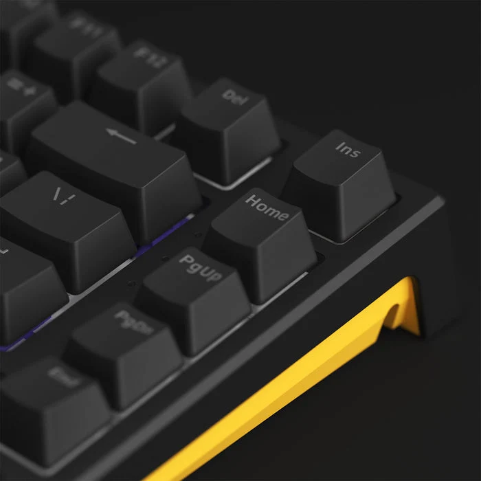 MonsGeek MG75S HE Shine-Through RGB Wired Mechanical Keyboard (Kailh Sakura Pink Magnetic Switch)