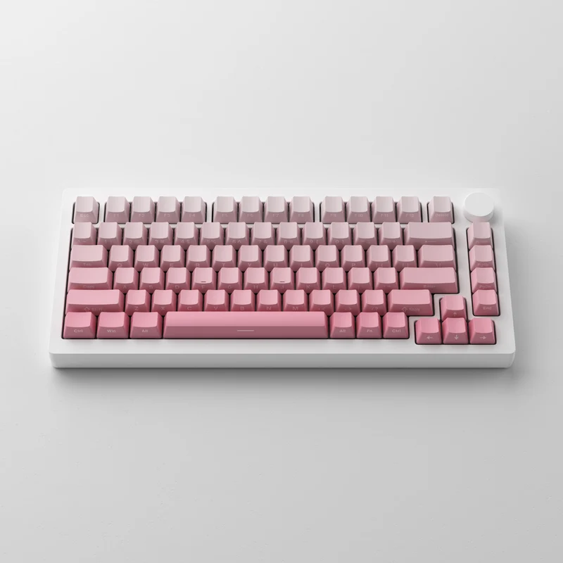 MonsGeek M1W V3 SP Aluminum Case Multi-Mode RGB Hot-Swappable Mechanical Keyboard (Moonlight White) (Akko V3 Piano Pro Switch)