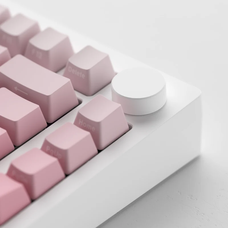 MonsGeek M1W V3 SP Aluminum Case Multi-Mode RGB Hot-Swappable Mechanical Keyboard (Moonlight White) (Akko V3 Piano Pro Switch)