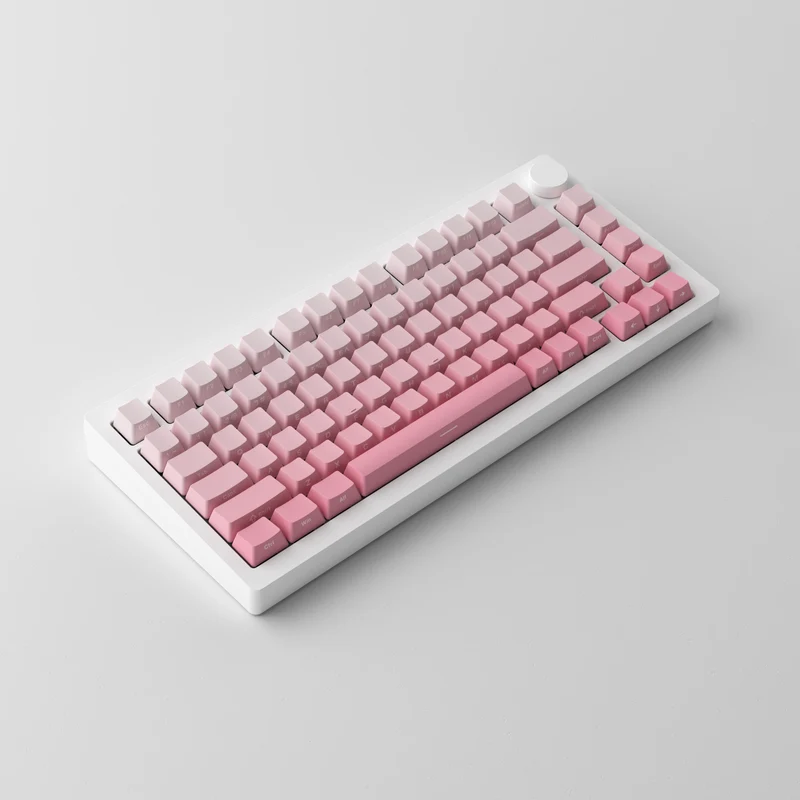 MonsGeek M1W V3 SP Aluminum Case Multi-Mode RGB Hot-Swappable Mechanical Keyboard (Moonlight White) (Akko V3 Piano Pro Switch)
