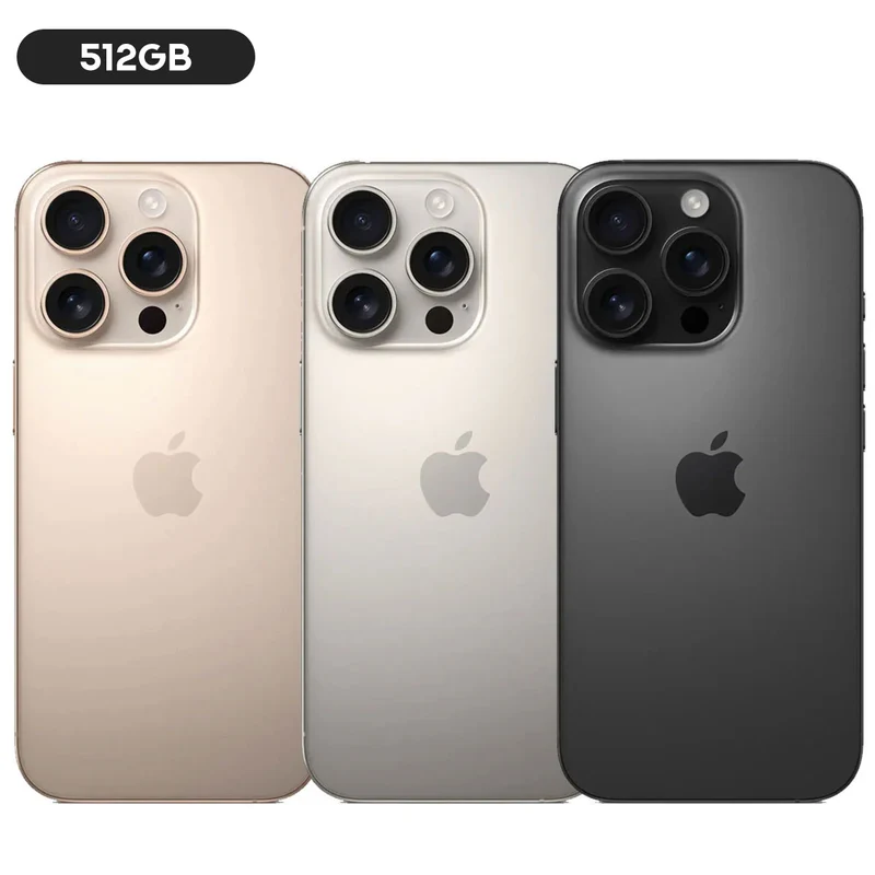 Apple iPhone 16 Pro 512GB (Desert Titanium, Natural Titanium, Black Titanium)