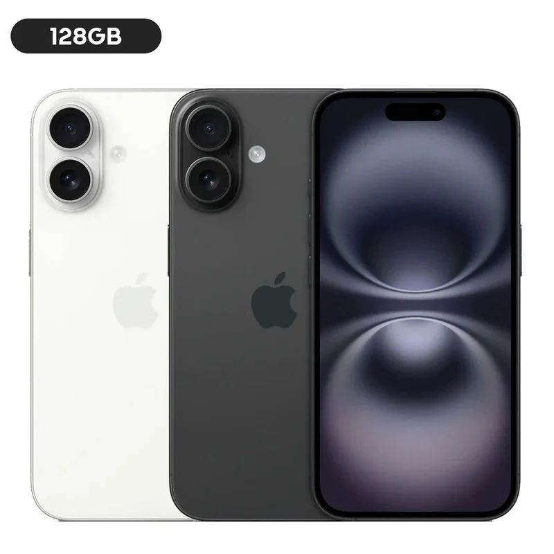 Apple iPhone 16 Plus 128GB (Black, White)