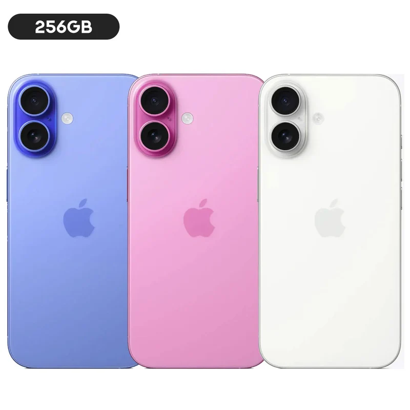 Apple iPhone 16 256GB (Ultramarine, Pink, White)