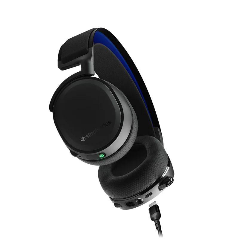 SteelSeries Arctis 7P+ Wireless Gaming Headset (Black) (PN61462)
