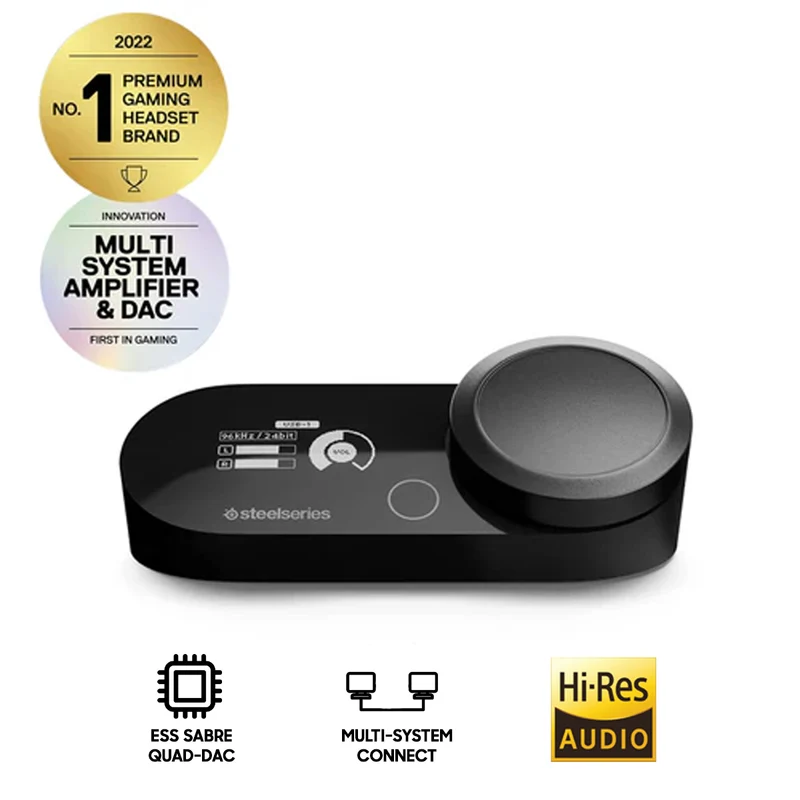 SteelSeries GameDAC Gen2 Hi-Res Certified DAC (60262)