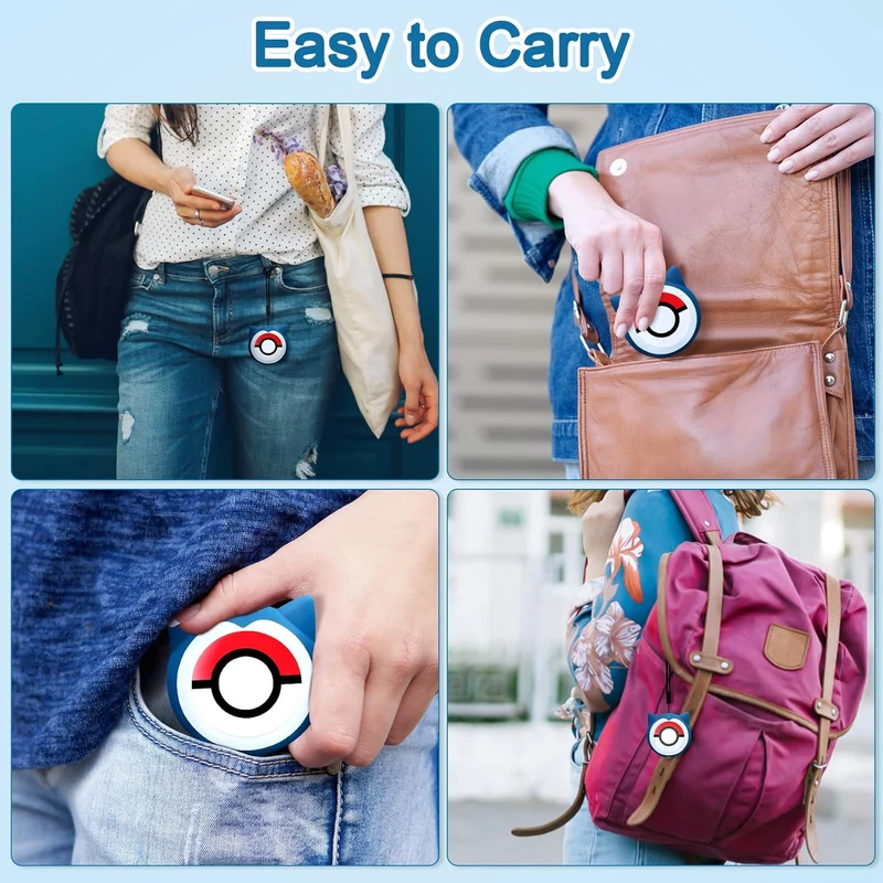 Dobe Silicone Protective Case For Pokemon Go Plus+ (Blue) TNS-3115