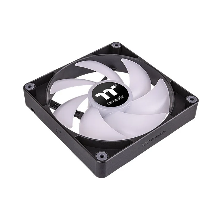 Thermaltake CT120 ARGB Sync PC Cooling Fan (2-Fan Pack) (Black, White)