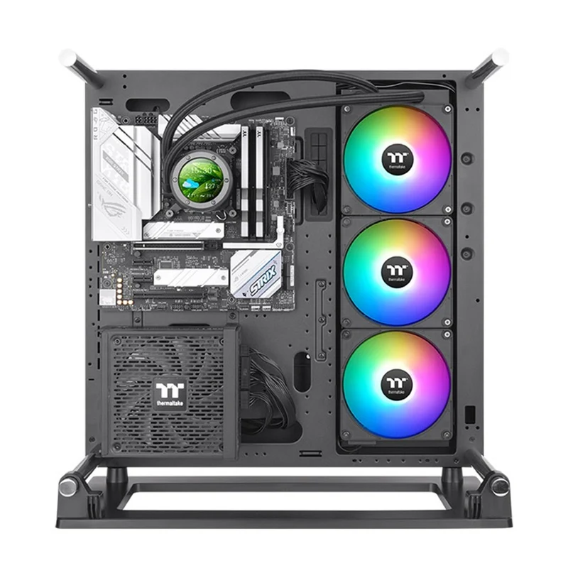 Thermaltake TH420 V2 Ultra EX ARGB Sync AIO Liquid Cooler (Black, Snow Edition)