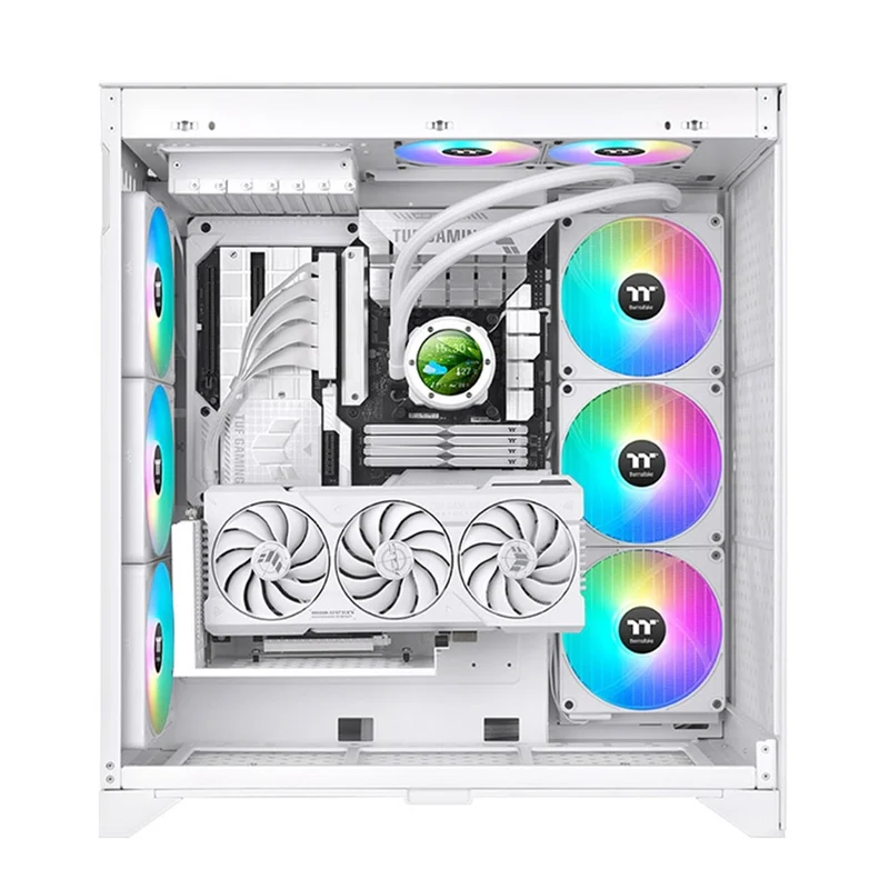 Thermaltake TH420 V2 Ultra EX ARGB Sync AIO Liquid Cooler (Black, Snow Edition)