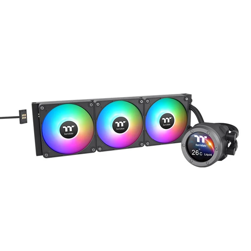 Thermaltake TH360 V2 Ultra EX ARGB Sync AIO Liquid Cooler (Black, Snow Edition)