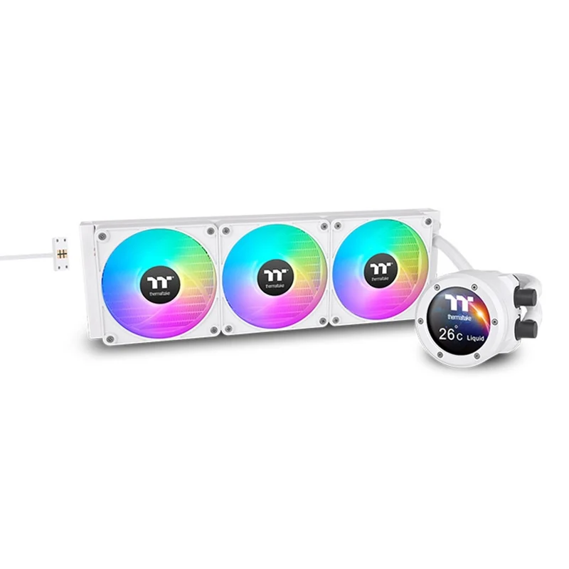 Thermaltake TH360 V2 Ultra EX ARGB Sync AIO Liquid Cooler (Black, Snow Edition)