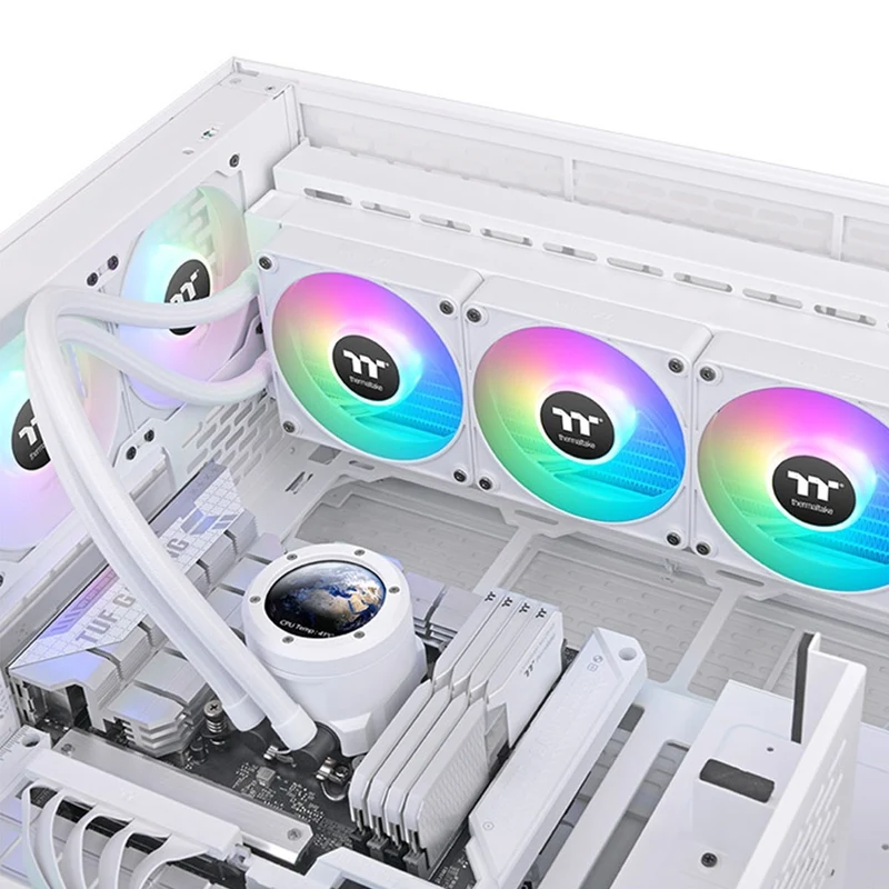 Thermaltake TH360 V2 Ultra EX ARGB Sync AIO Liquid Cooler (Black, Snow Edition)