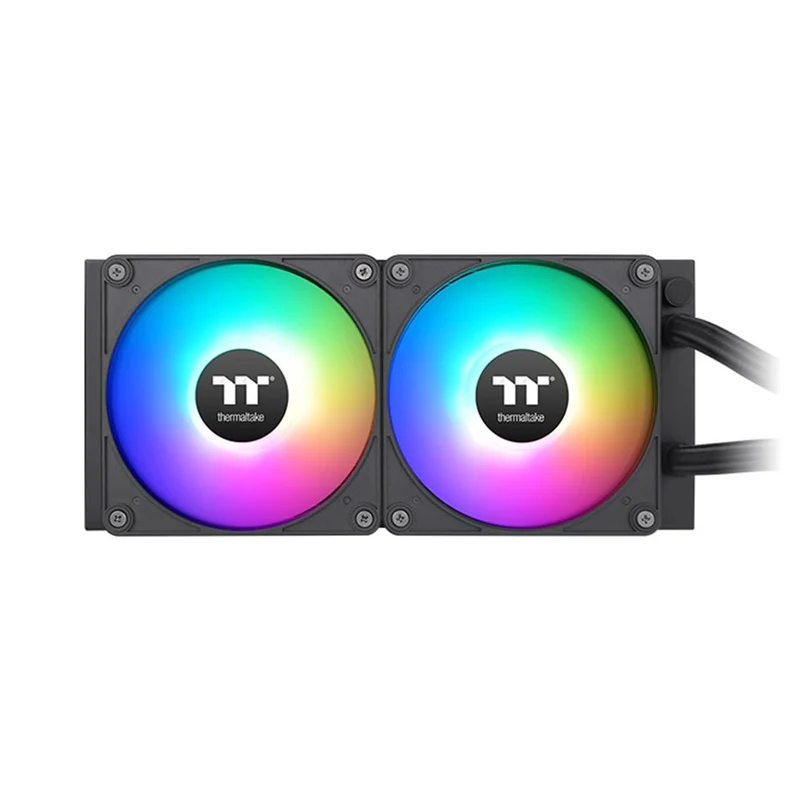 Thermaltake TH280 V2 Ultra EX ARGB Sync AIO Liquid Cooler (Black, Snow Edition)