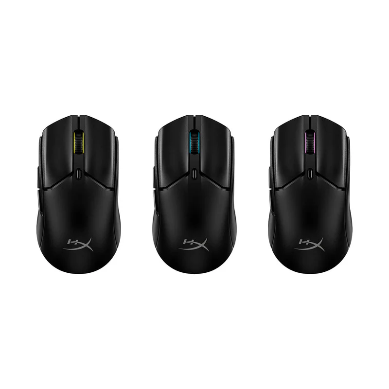 HyperX Pulsefire Haste 2 Mini RGB Ultra-Lightweight Wireless Gaming Mouse (Black, White)