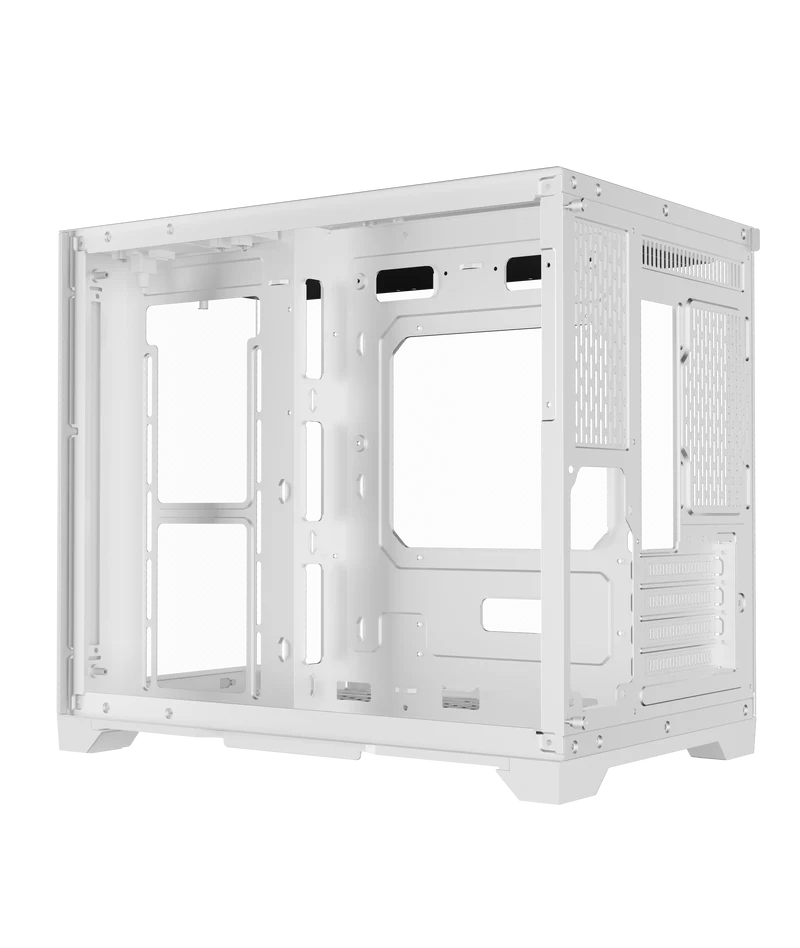 Coolman Spectra M-ATX Case (Black, White)