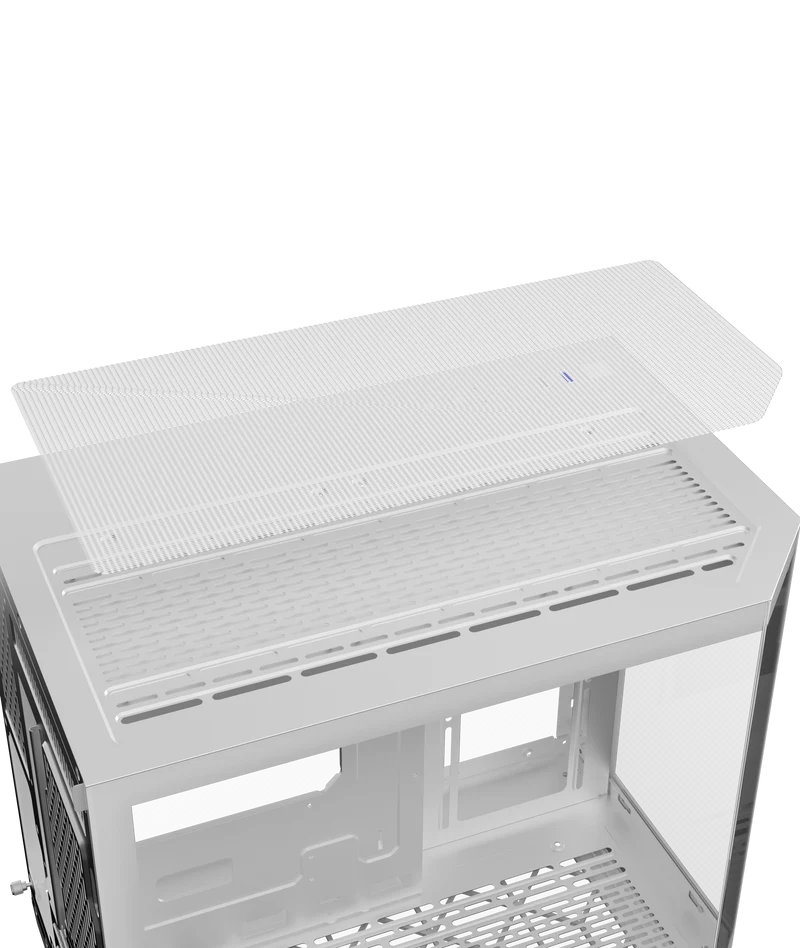Coolman Spectra M-ATX Case (Black, White)