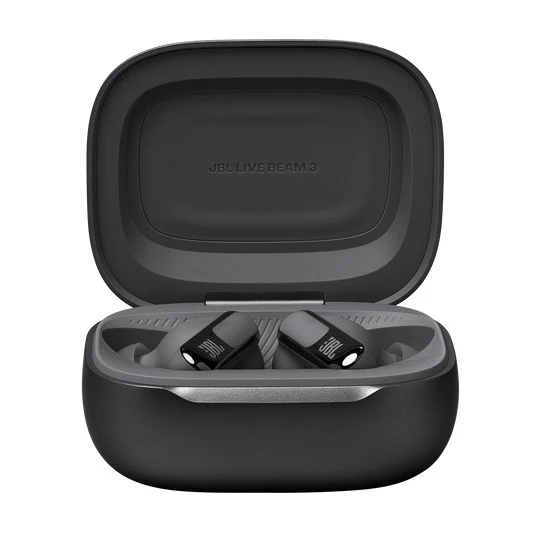 JBL Live Beam 3 True Wireless Noise Cancelling Closed-Stick Earbuds (Black, Silver, Purple, Blue)