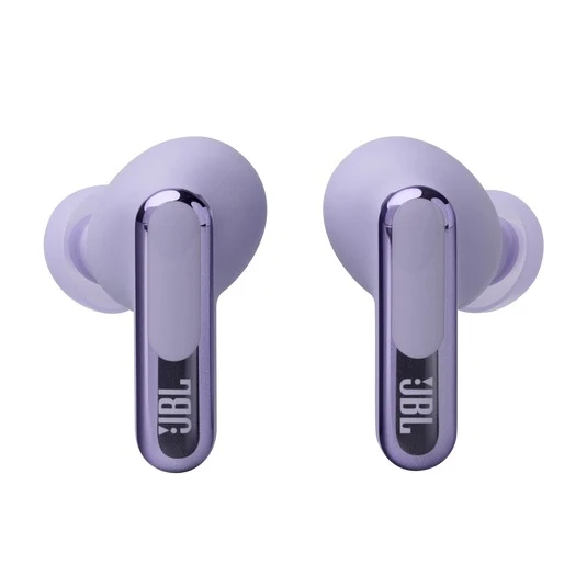 JBL Live Beam 3 True Wireless Noise Cancelling Closed-Stick Earbuds (Black, Silver, Purple, Blue)